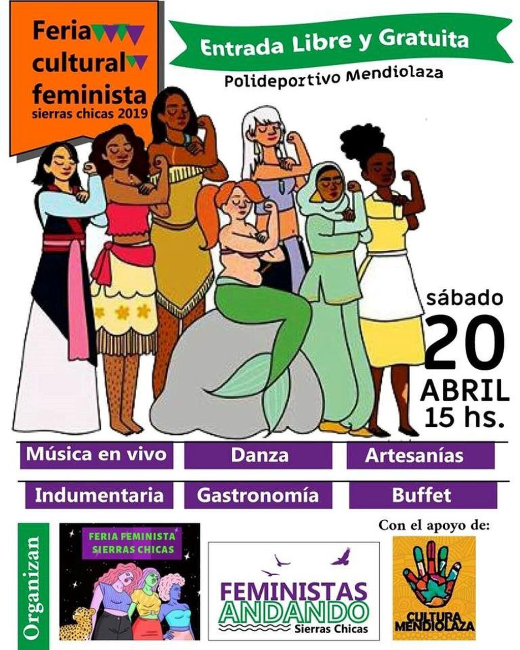 Feria Feminista Sierras Chicas.