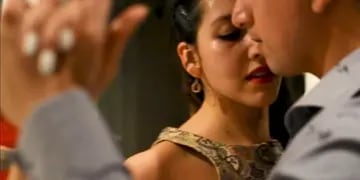 Fernanda Qüesta en acción. La cordobesa baila y enseña tango en el mundo