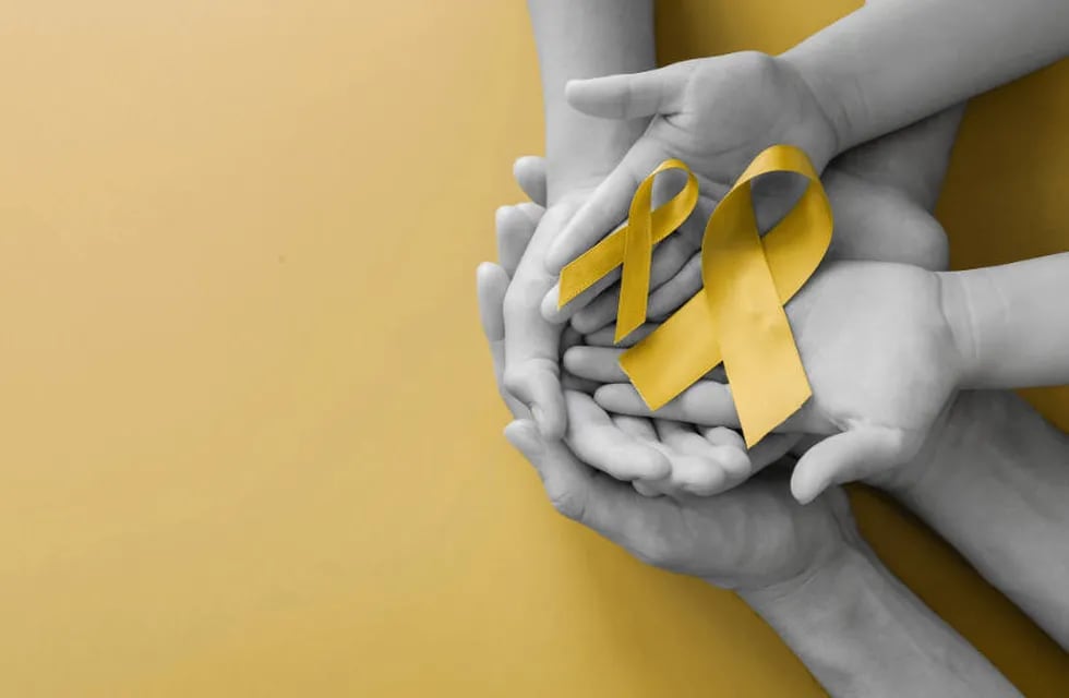 A través de un lazo amarillo, en todo el mundo se simboliza así la lucha contra el cáncer infantil