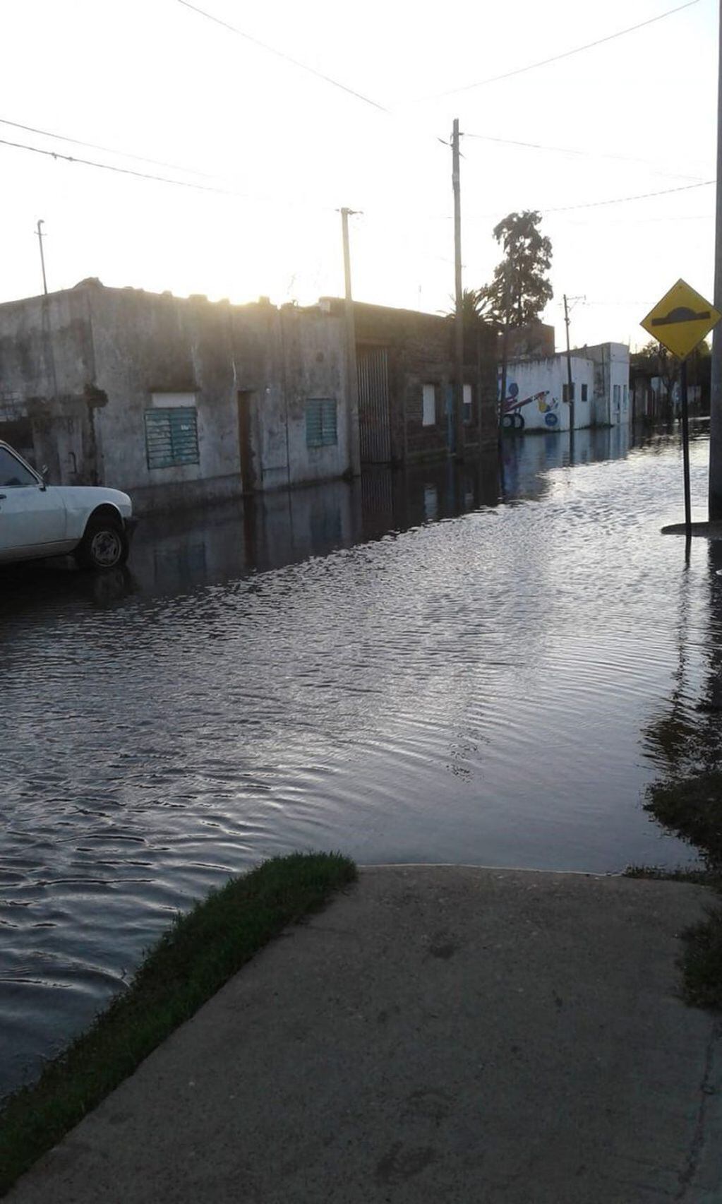 Calle Goldaracena Inundada
crédito:Facebook Perilli