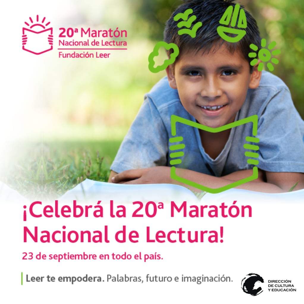 20º Maratón Nacional de Lectura: Actividades en bibliotecas barriales de Tres Arroyos