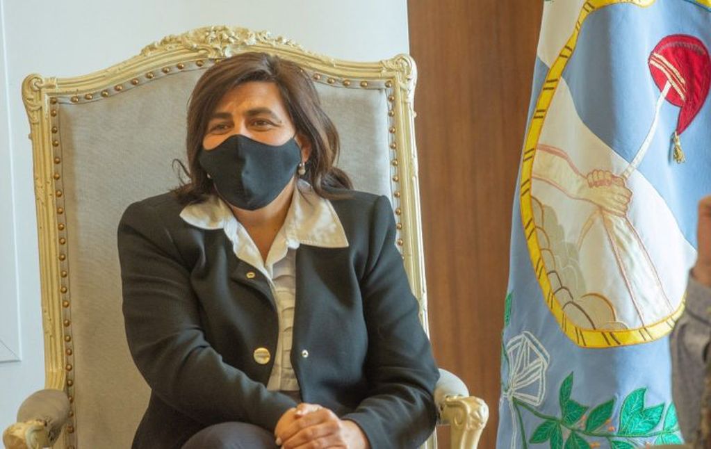 Mariana Juri,  ministra de Cultura y Turismo de Mendoza.