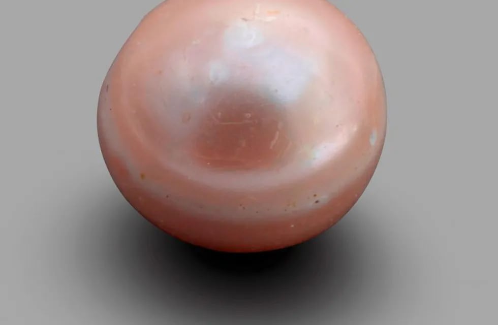 La perla hallada en Abu Dhabi. (EFE)