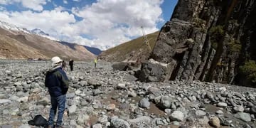 Realizan los estudios geológicos en el Paso Las Leñas