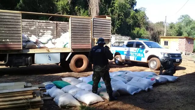 Secuestran contrabando de granos en El Soberbio