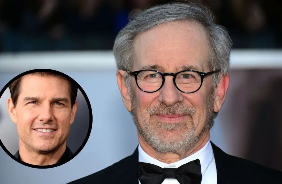 Steven Spielberg y Tom Cruise
