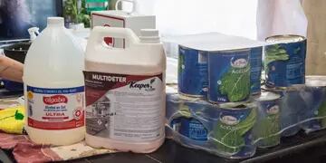 kits para botiquines e insumos sanitizantes a comedores y merenderos