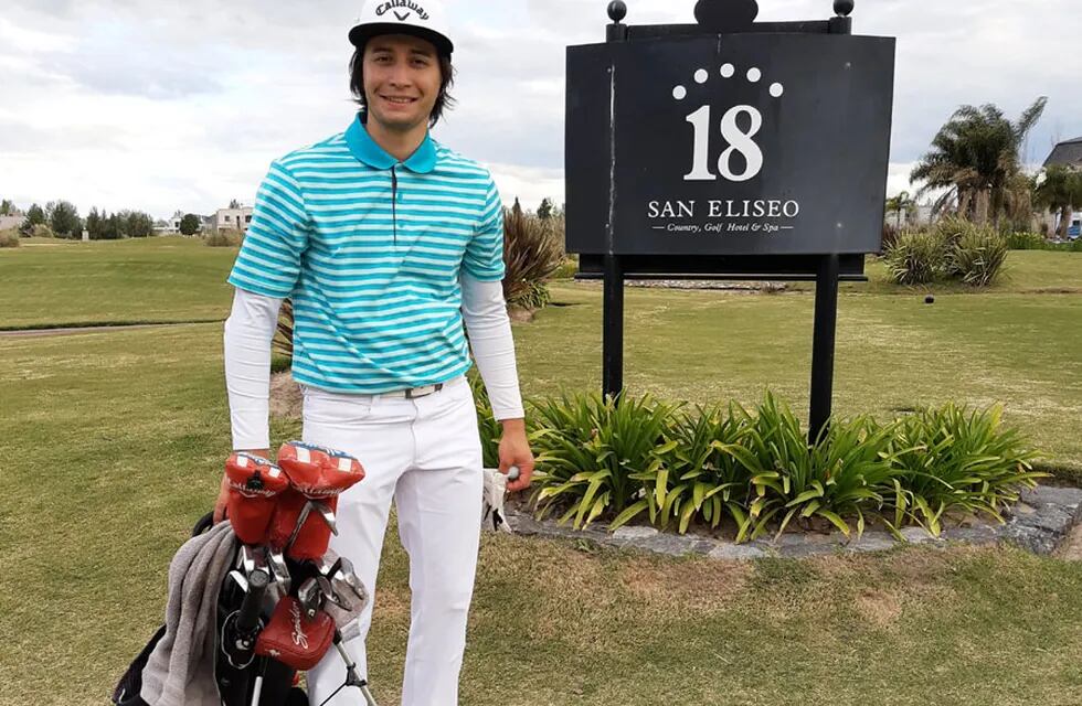 El golfista Maximiliano Rodríguez vuelve a competir en Pilar