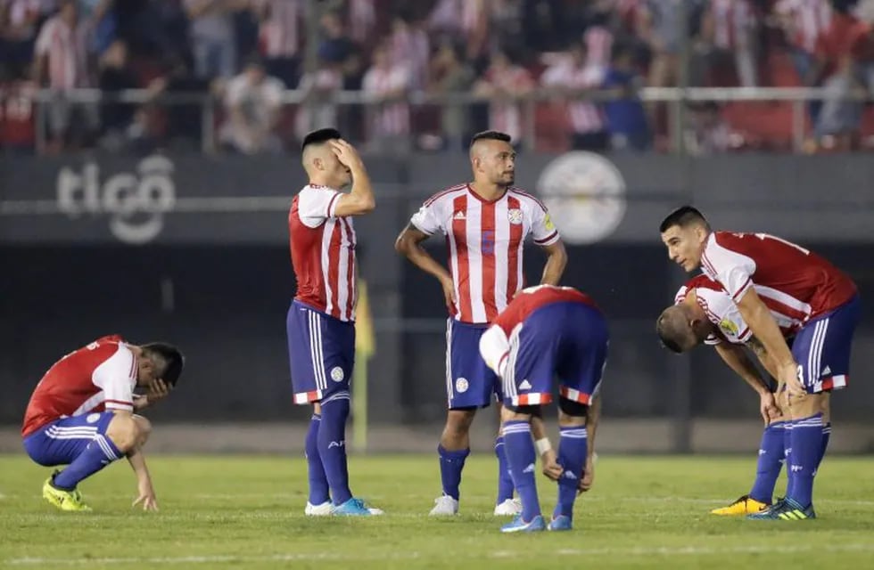 Paraguay perdió 1-0 con Venezuela y se quedó sin Mundial. Foto: AP.