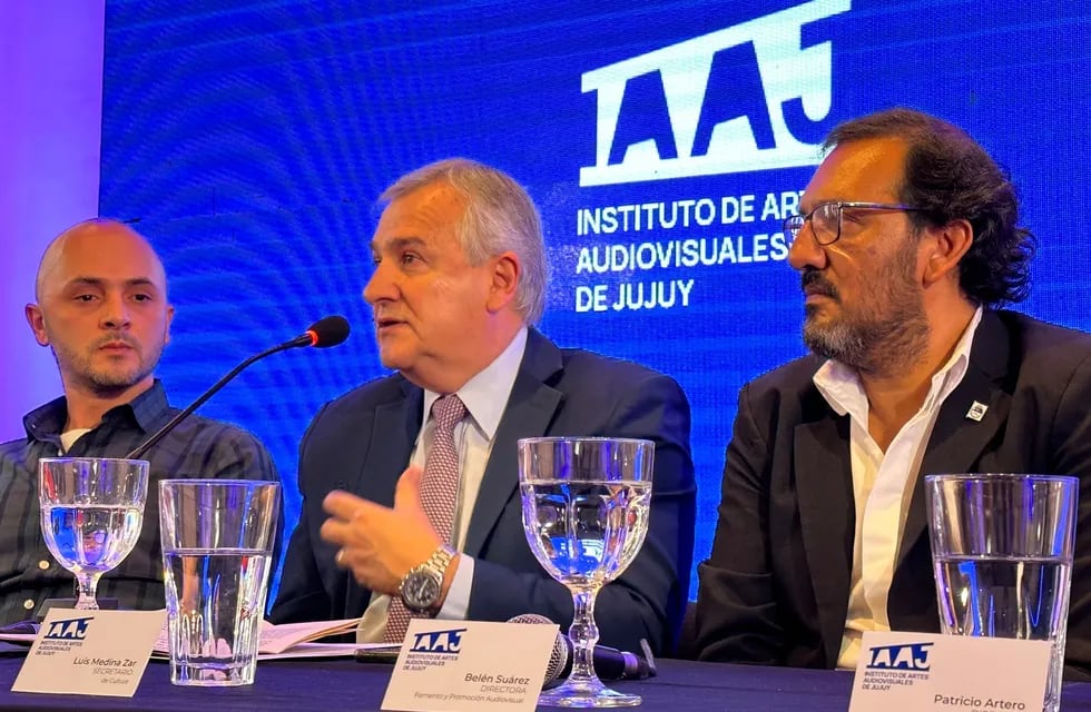 "Hoy llegamos a la conclusión de un proceso que ha ido madurando con el desarrollo de la industria audiovisual y con institucionalidad", celebró el gobernador Morales.