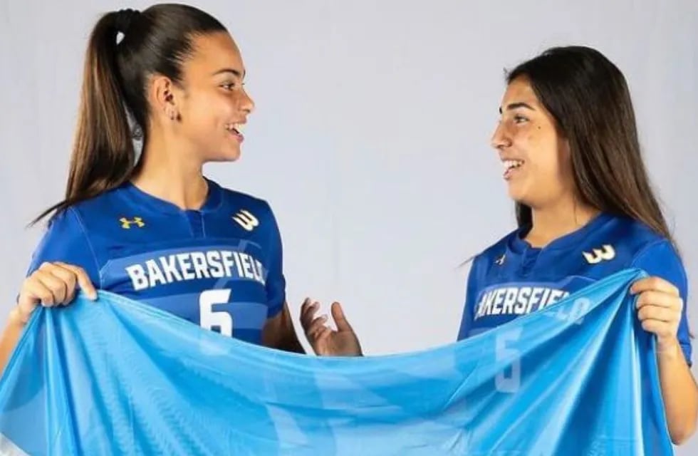 Anela Nigito y Catalina Roggerone, las dos mendocinas que representarán a la Argentina en los Juegos Sudamericanos Odesur.