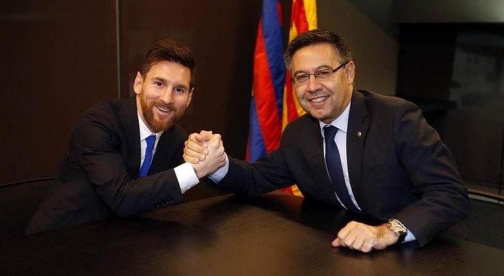 Bartomeu dijo que "es un error dejar ir a Messi" del Barcelona.