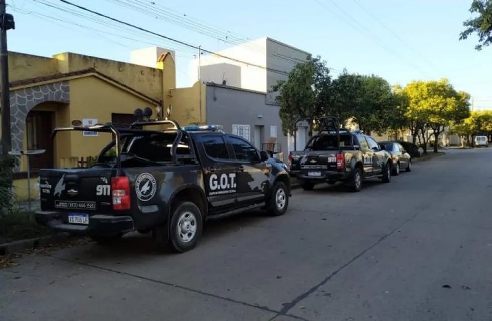 Infantería de la Provincia de Santa Fe satura las calles de Sunchales