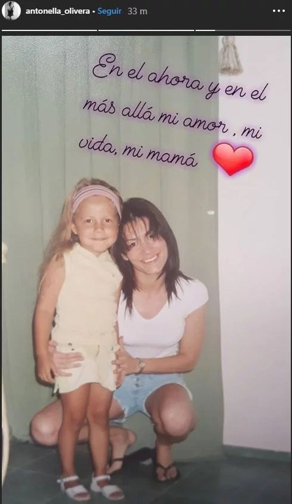 Antonella Olivera, hija de Natacha Jaitt, se expresó vía Instagram a diez días de la muerte de su madre. Instagram/antonella_olivera