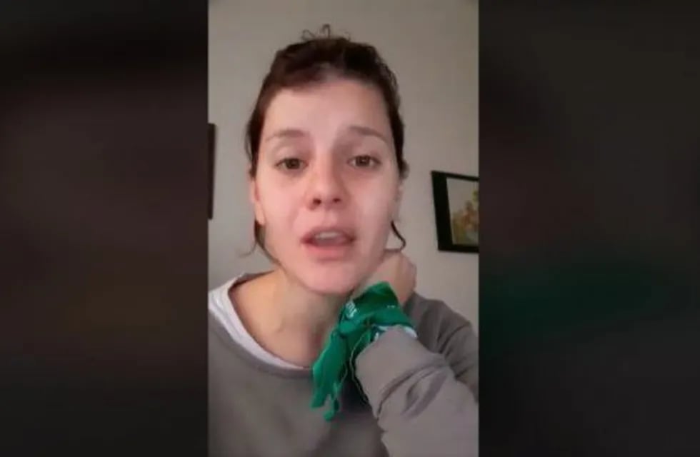 Sobreviviente de un intento de femicidio grabó un video desgarrador por el #3J (Foto: Captura de video)