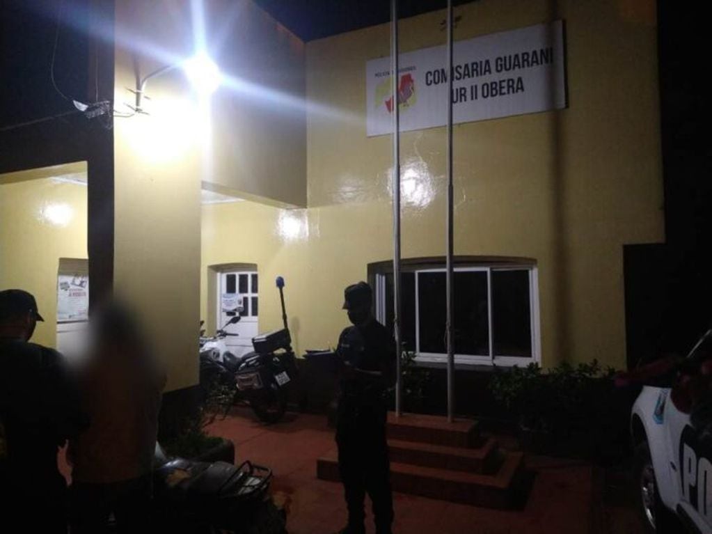 Colonia Guaraní: detuvieron a un hombre en estado de ebriedad. Policía de Misiones