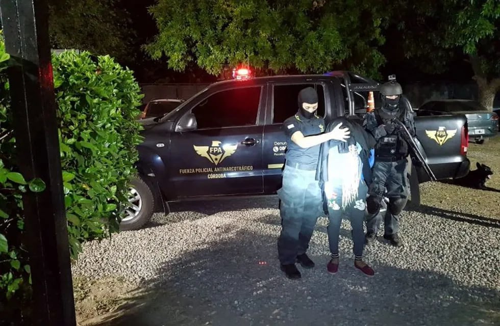 Los detenidos eran todos integrantes de una banda narco-familiar en Río Ceballos.
