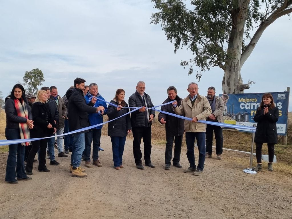 Inauguración de las obras de Caminos de la Ruralidad en Eguisquiza