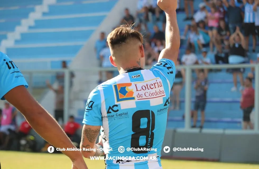 Con gol de Franco García, Racing gana en Rafaela y se toma revancha de la derrota sufrida ante Deportivo Madryn. (Prensa Racing)