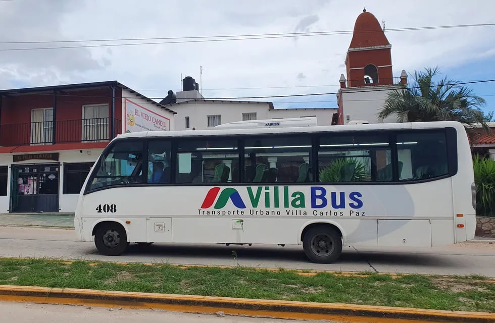 "VillaBus" Servicio de Transporte Urbano de Pasajeros en Villa Carlos Paz. (Foto: VíaCarlosPaz).