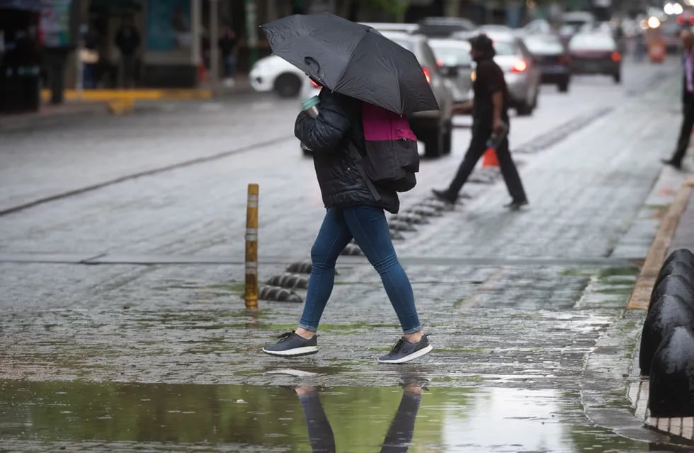 Alerta amarilla por lluvias y granizo en la Ciudad (Archivo)