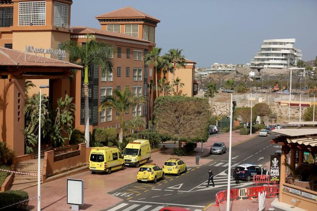El hotel en cuarentena en Tenerife. (EFE)
