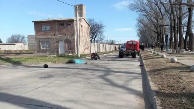 Villa Mercedes: murió un motociclista al chocar con un camión