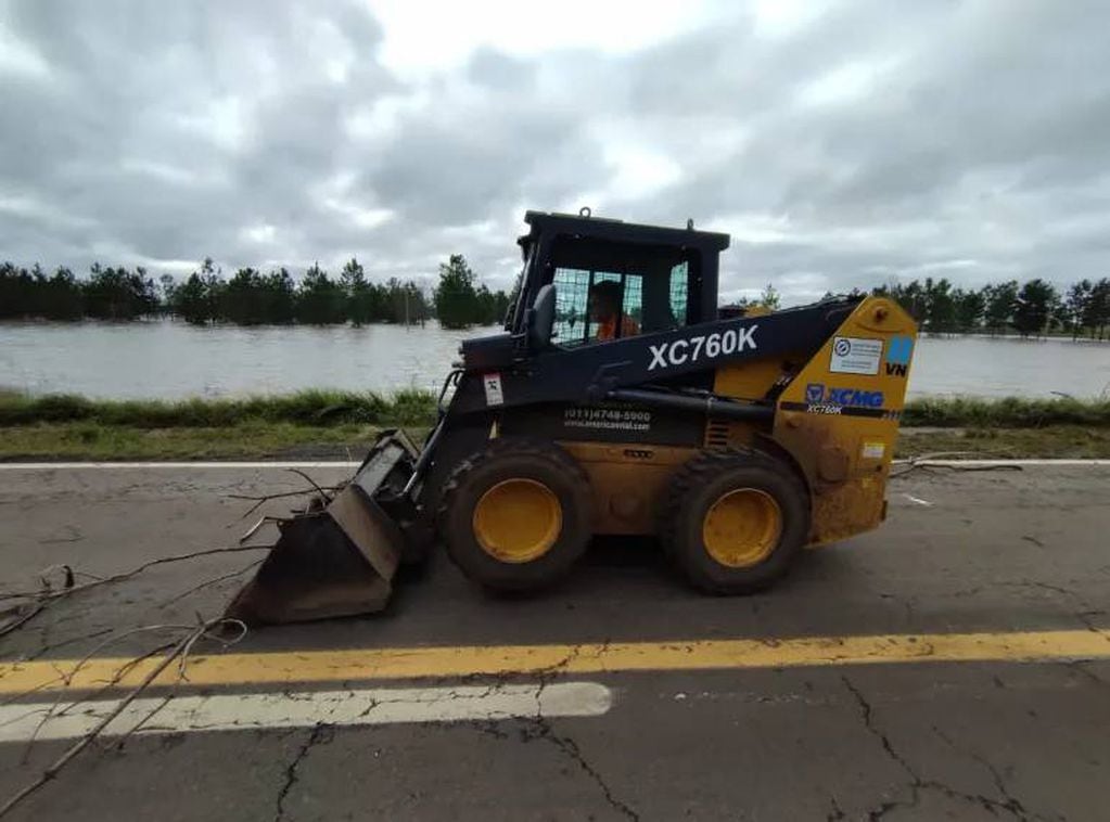 Se realizaron trabajos de limpieza en la carreta.