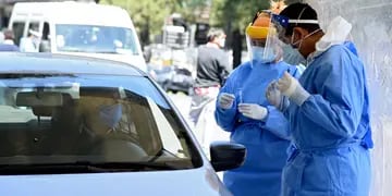Habilitaron test de coronavirus en auto en Rosario