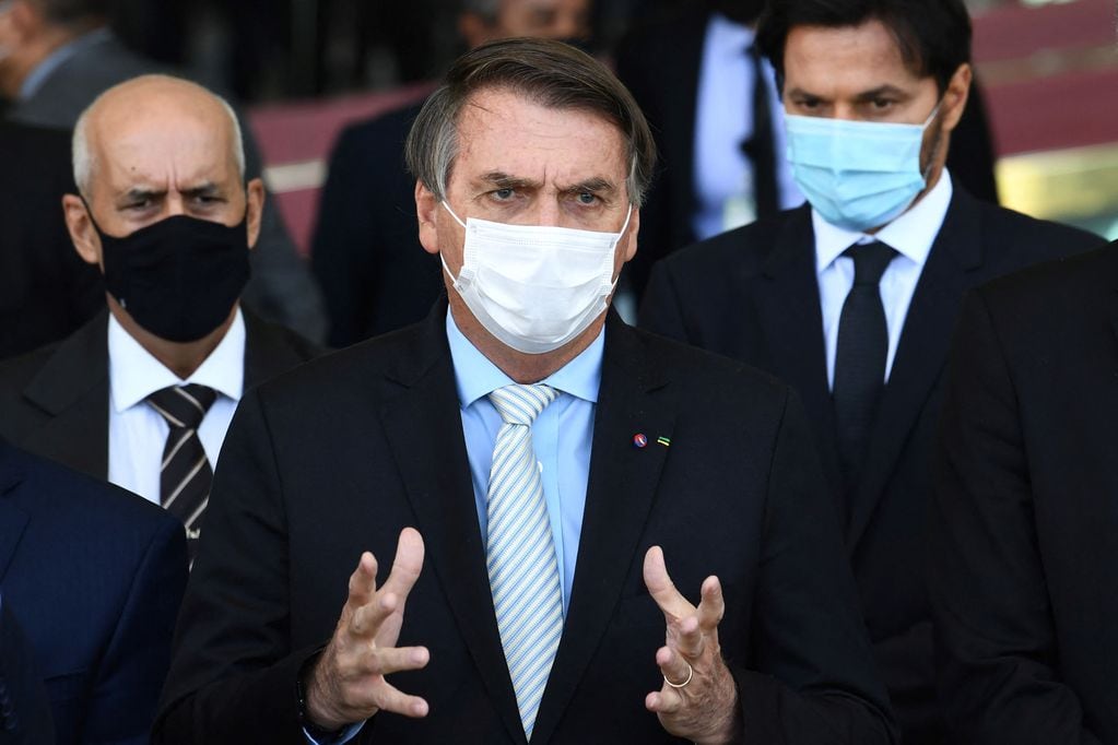 Jair Bolsonaro, líder de la negacionista ultraderecha brasileña, sigue negando la gravedad de la pandemia
