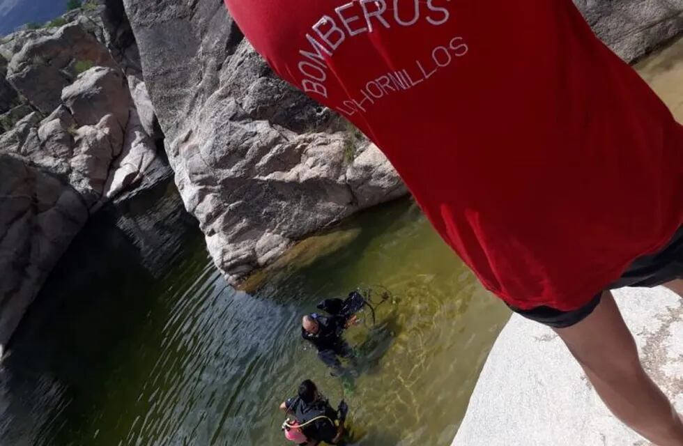 El turista extranjero estaba nadando en la zona del balneario La Toma, en el Río Chico de Nono.