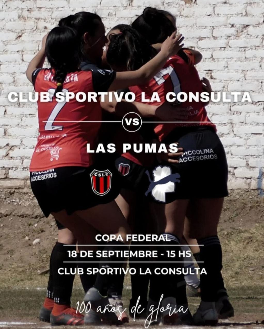 La Consulta- Las Pumas, este domingo por el partido de ida de la Copa Federal.