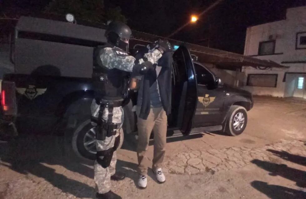 Procedimiento por drogas en Márcos Juárez con detenidos (MPF)