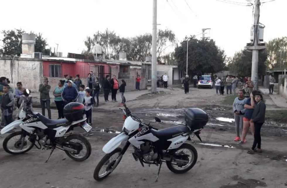 Disturbios en Granja de Funes.