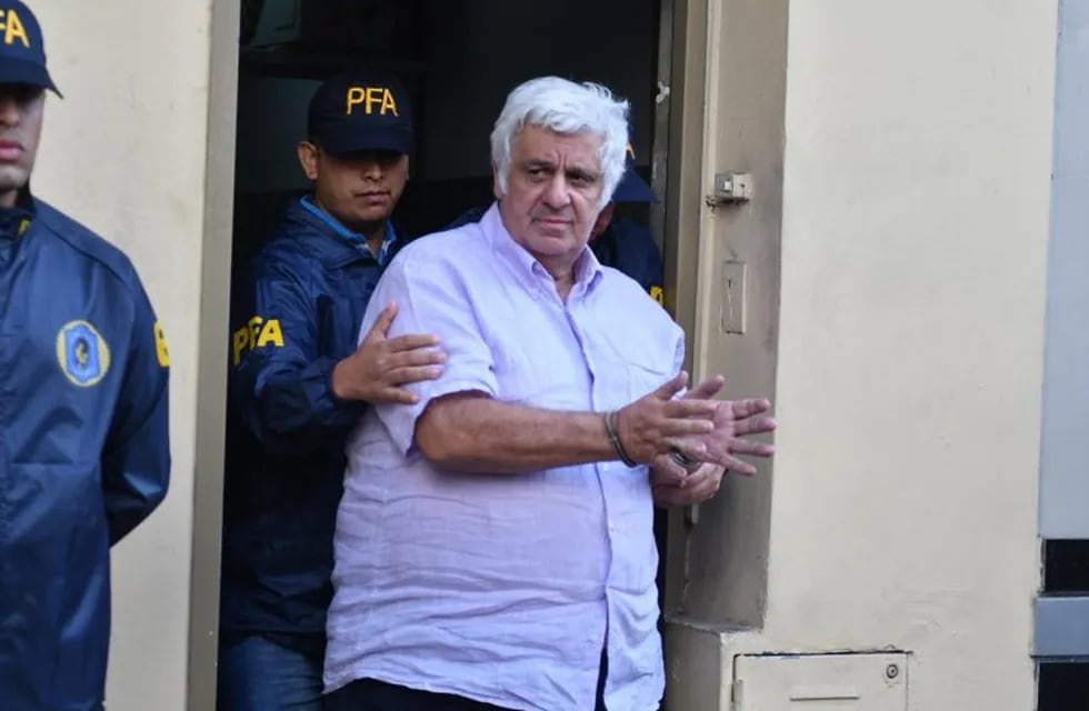 Alberto Samid fue trasladado a Comodoro Py (Foto: Federico López Claro)
