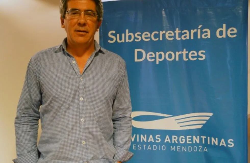 Federico Chiapetta, Subsecretario de Deportes de la provincia de Mendoza.