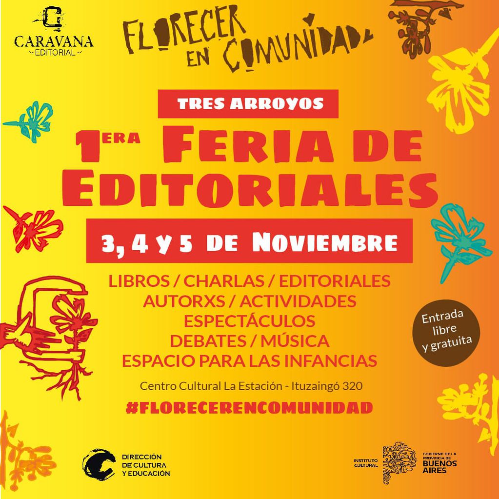 1ª Feria de Editoriales en el Centro Cultural La Estación