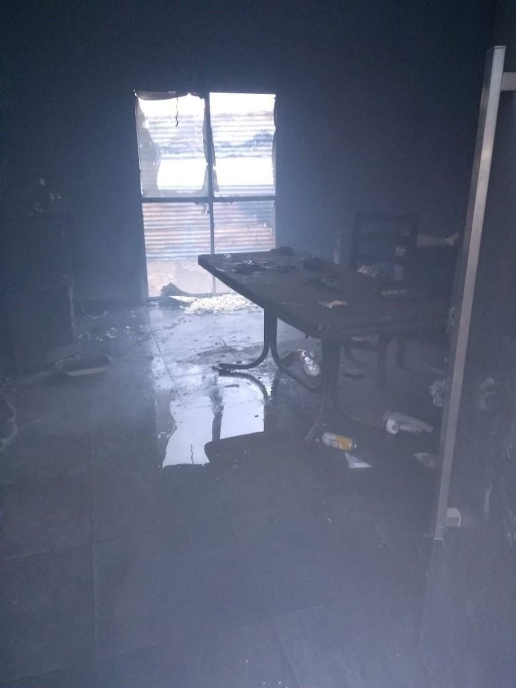 Se incendió la casa de un involucrado en la muerte de Tarabelli