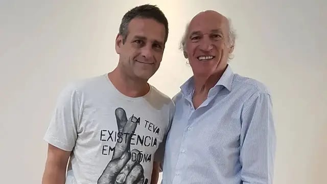 Daniel Fagiani y Carlos Bianchi