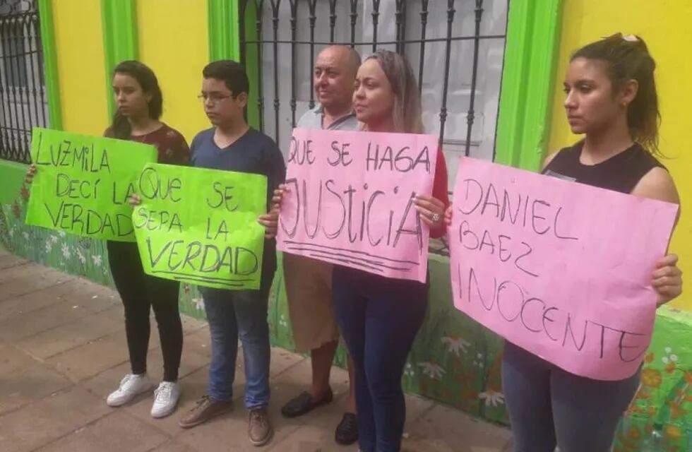 La familia Báez pide justicia por Daniel.