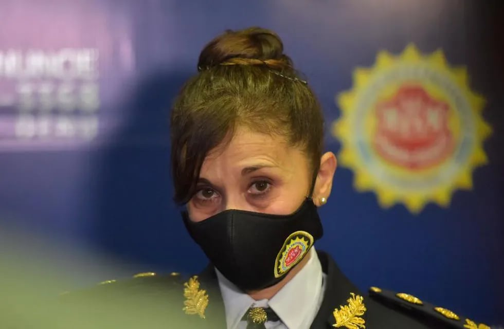 Jefa de la Policía de Córdoba, Liliana Zárate Belletti.