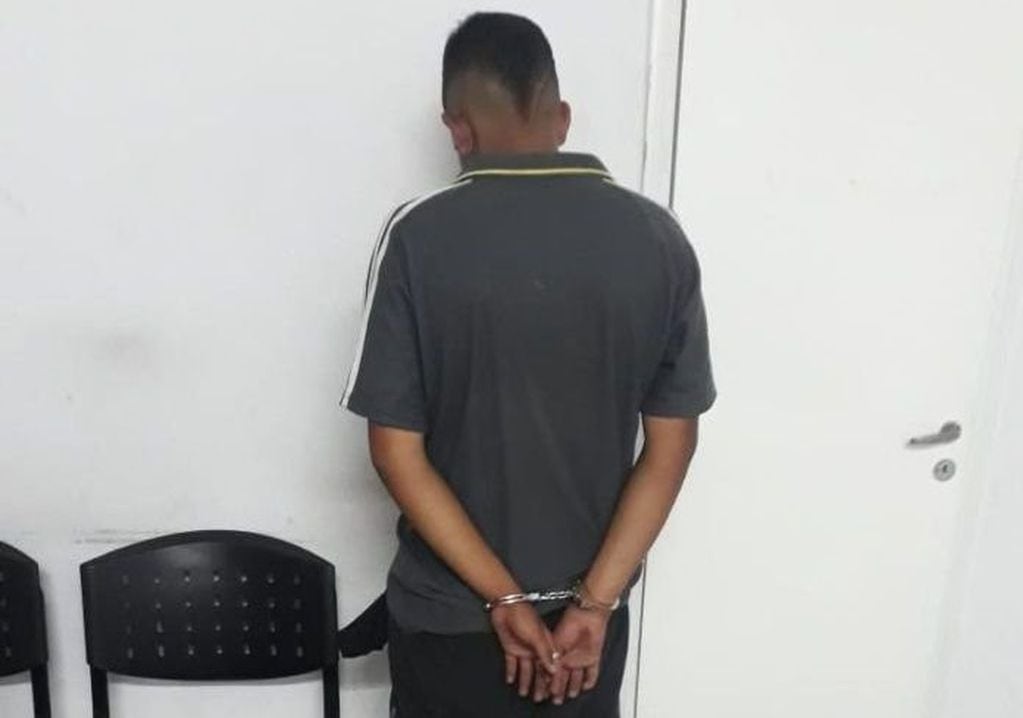 Nahuel Retta fue denunciado por su familiar. Foto: Policía de San Luis.