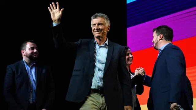 Mauricio Macri encabezó el acto de Juntos por el Cambio en Puerto Norte