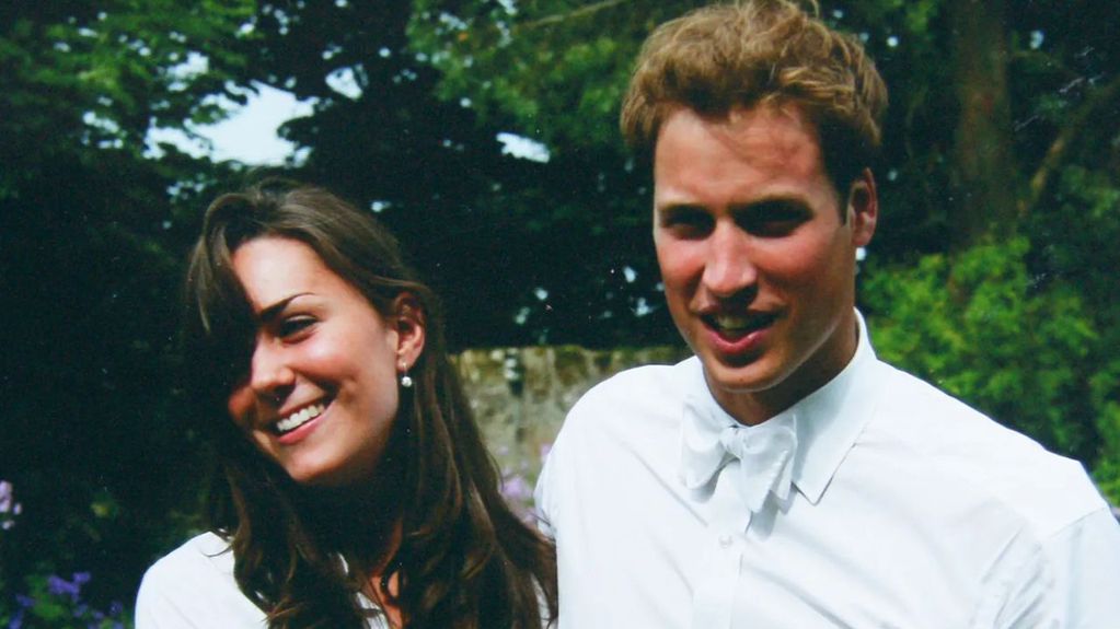 Kate Middleton con el Príncipe William en sus incios de relación.