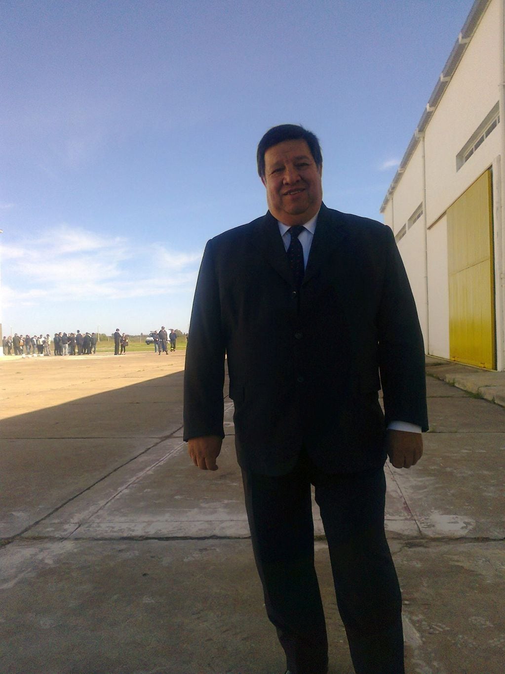 Mario Piantanida, en su época de Director de Zona Franca