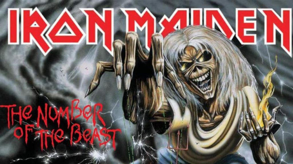 Logo de Iron Maiden, la banda creada desde 1975.