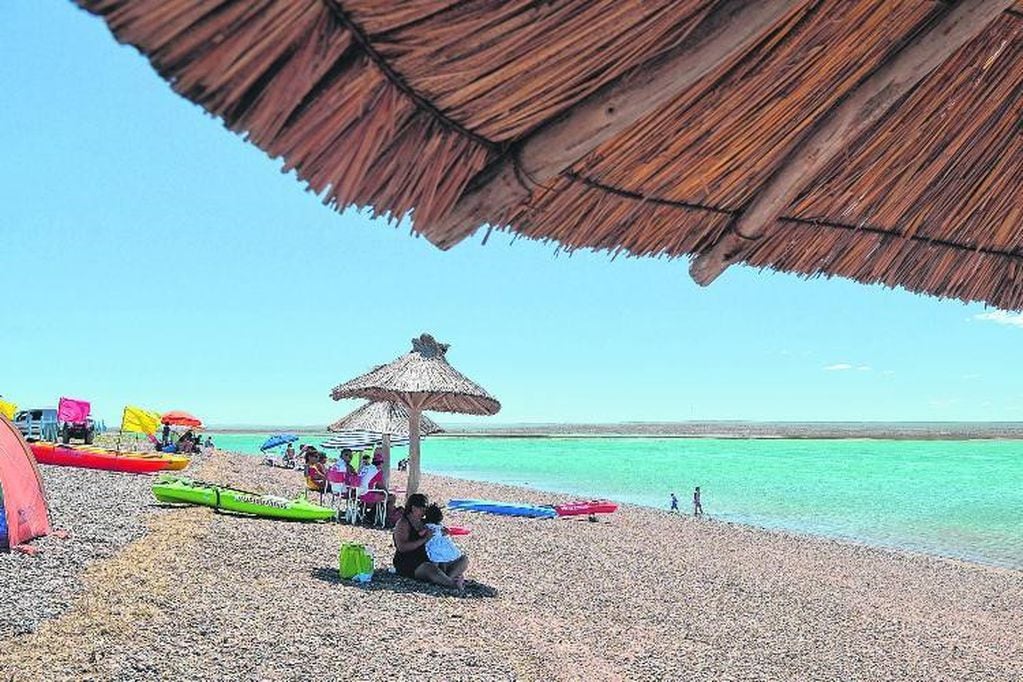 Punta Verde, balneario ubicado en la localidad rionegrina de San Antonio Oeste (Diario Río Negro)