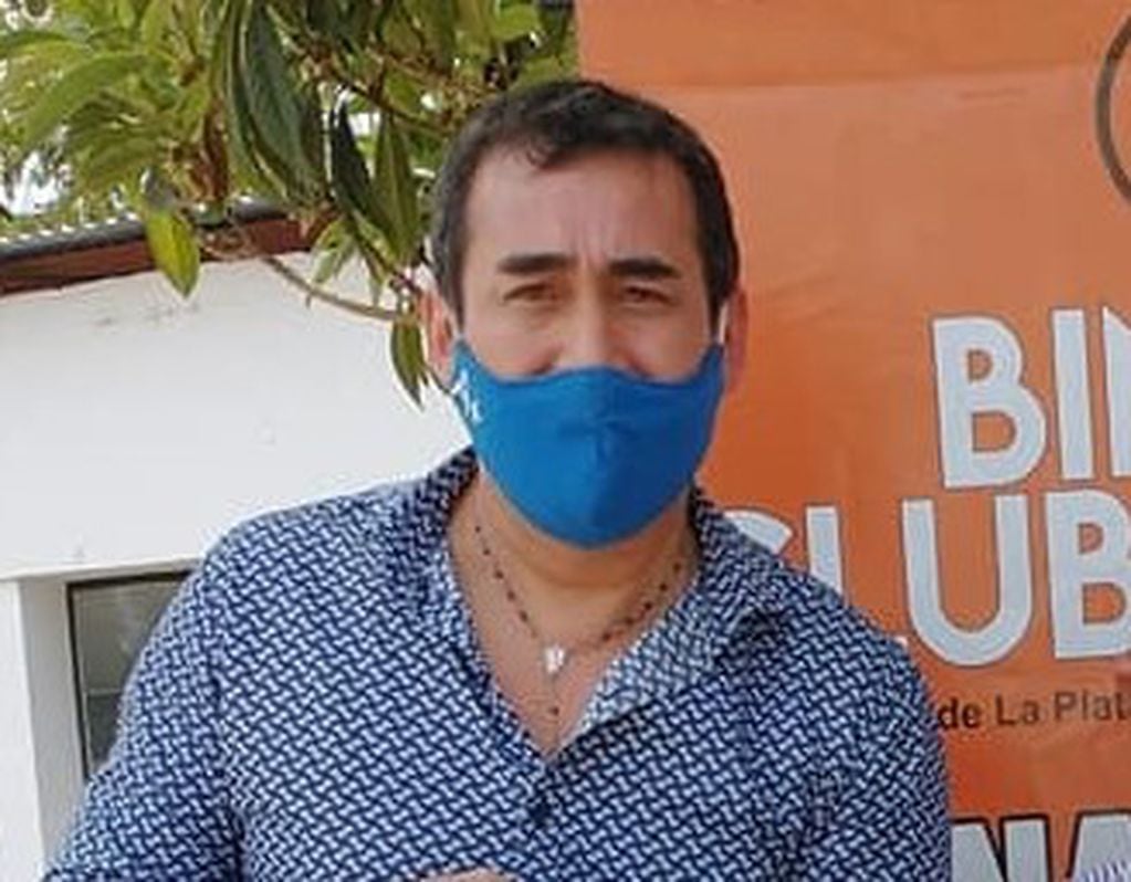 Marcelo Lizárraga, presidente del club Altos Hornos Zapla, de Jujuy.