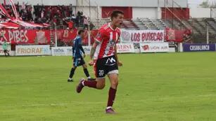 Agustín Alfano, autor del gol de la victoria del 9