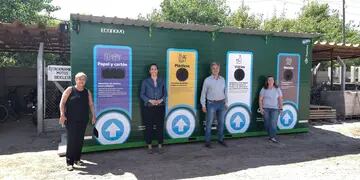 Pérez recibió una chipeadora para acelerar la gestión de residuos verdes